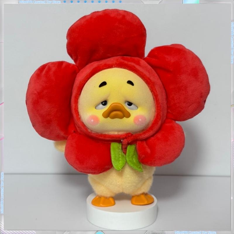 Gerçek Stokta Upsetduck 2. Nesil "Flörtöz Şanslı Ördek" Kör Kutu - Sevimli Yumuşak Peluş Bebek Koleksiyonluk Trend Figür
