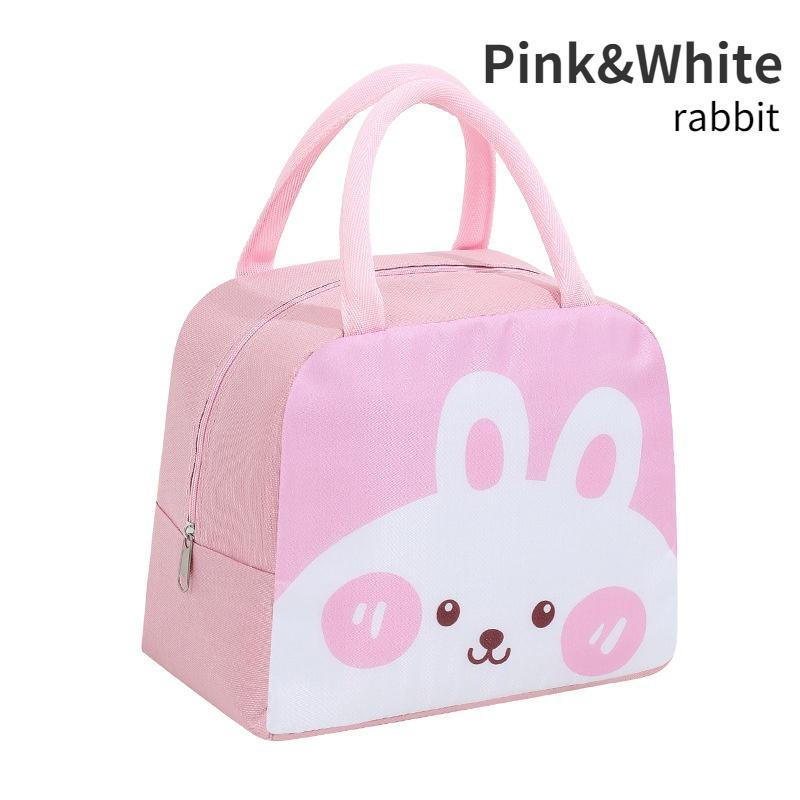 Children Lunch Bag Portable Cute Dinosaur Animals Waterproof Food Warmer Lunch Box Bento Insulated Bag Kids School Food Storage Bags