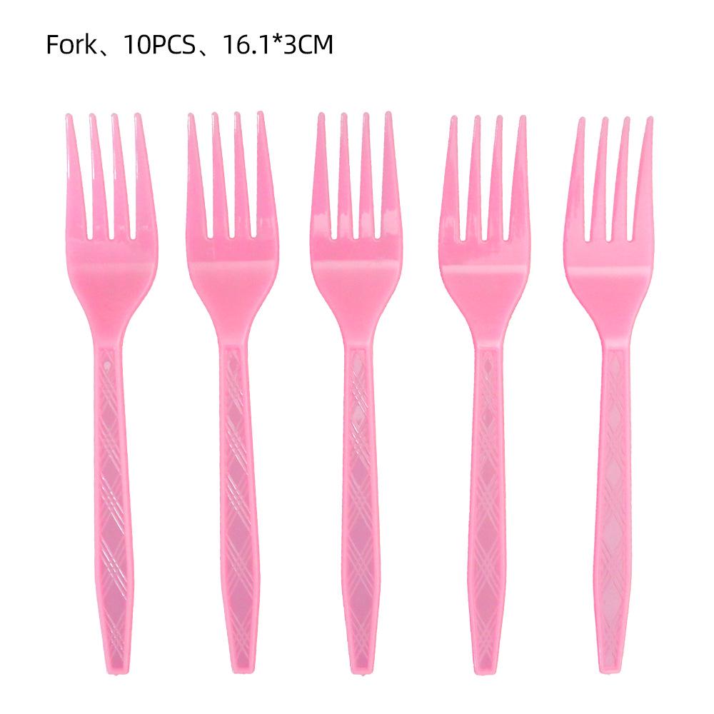 

Pink Western Cowboy Jazz Hat Themed Kids Party Tableware Set