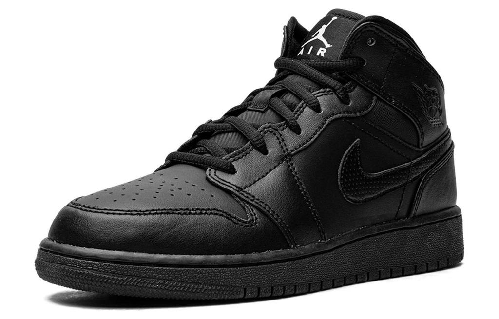 Jordan 1 Retro Mid GS Black 554725-044
