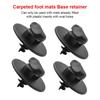 Generic 4 Pcs Car Interior Carpet Clips Car Floor Mat Fixing Clamp Fastener Retainer Grip Auto Accessories