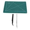 Craft Knife and Cutting Mat A5 Size Waterproof Mat Steel Blade Widely Used Self Healing Cutting Mat with Tweezers Knife