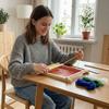 Durable Wooden Wooden Weaving Loom Detachable Mini Hand-Knitting Machine Lightweight Yarn Knitting Tools Desktop Craft