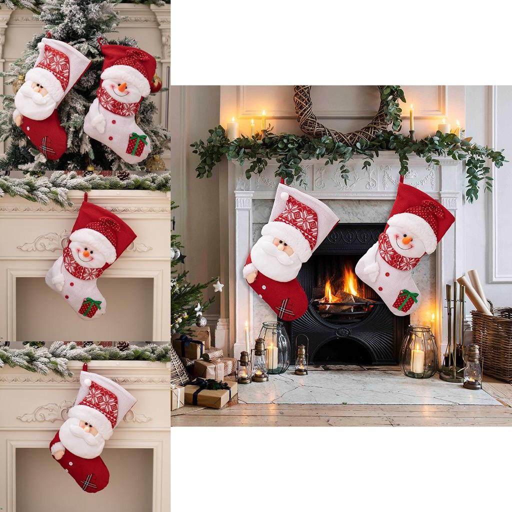 Christmas Premium Knit Stocking For Santa Gifts And Christmas Decor