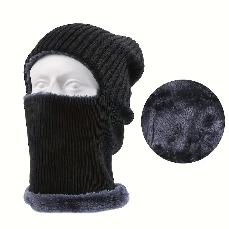 Winter Warm Wool Thick Knitted Urine Cap, Suitable for Both Men and Women, Fashionable and Warm, Suitable for Outdoor Activities or Cycling