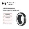 AIG-LM Lens Adapter: Fits Nikon G/D S Lenses To Tian Gong Leica LM Mount Camera.