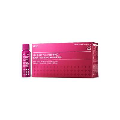 Re:new Collagen Booster Ampoule 15000 50ml × 14 Bottles (2 Options)