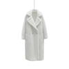 Imitation fur 2 particles imitation wool coat long coat teddy bear imitation fur long coat