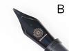 WANCHER Replacement Nib Jowo Midnight Blue Stainless Steel for Wancher Fountain Pens #6 (B Bold)