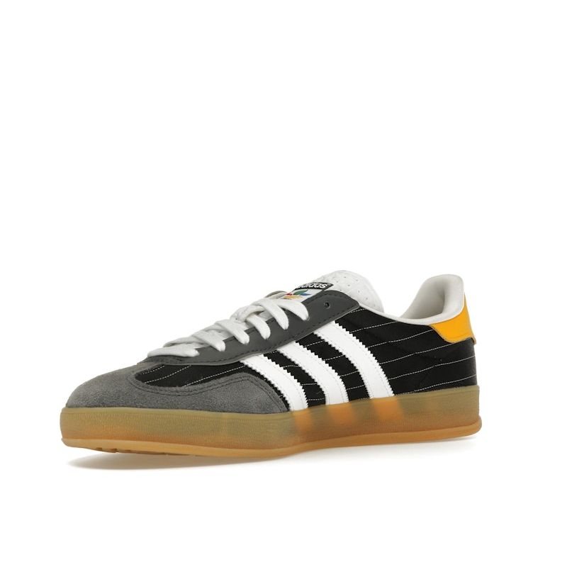 Adidas Gazelle Indoor Olympic Pack – černé unisex tenisky Bright-Blue Core-Black Gum IF9642