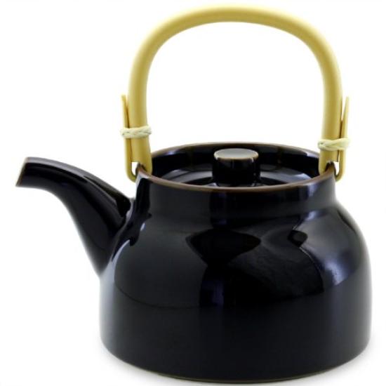 

Керамический чайник Hakusan Pottery Тэммоку 660 мл Базовый BASIC WARE Керамика Хасами Сделано в Японии (ок.) 13×9.7см