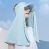 1pc Sun Hat Scarf Summer Outdoor Thin Neck Protector Ice Sliky Fiber Fabric Long Shawl Baseball Cap Face Mask for Men and Women Only Hat Scarf No Hat