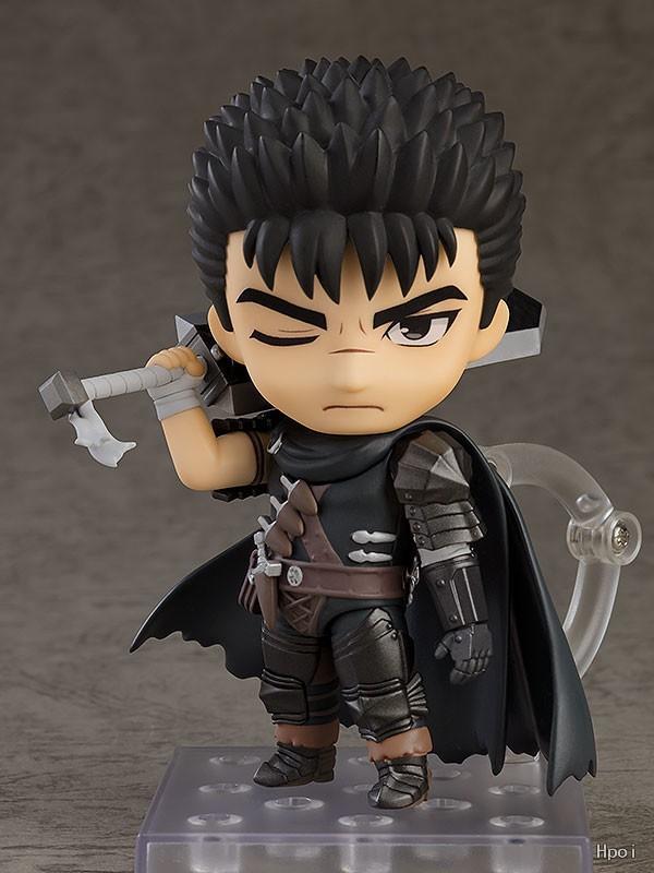 Berserk Q Version Action Figure #2134 Guts Figurine Sword Wind Legend Black Swordsman Model Anime Dolls