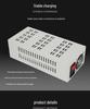 Iron Shell USB Charging Station: 60-Port, Multi-Device Desktop Charger