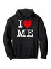 I Red Heart Me Like Myself And I Funny Father's Mother's Day Pullover Hoodie