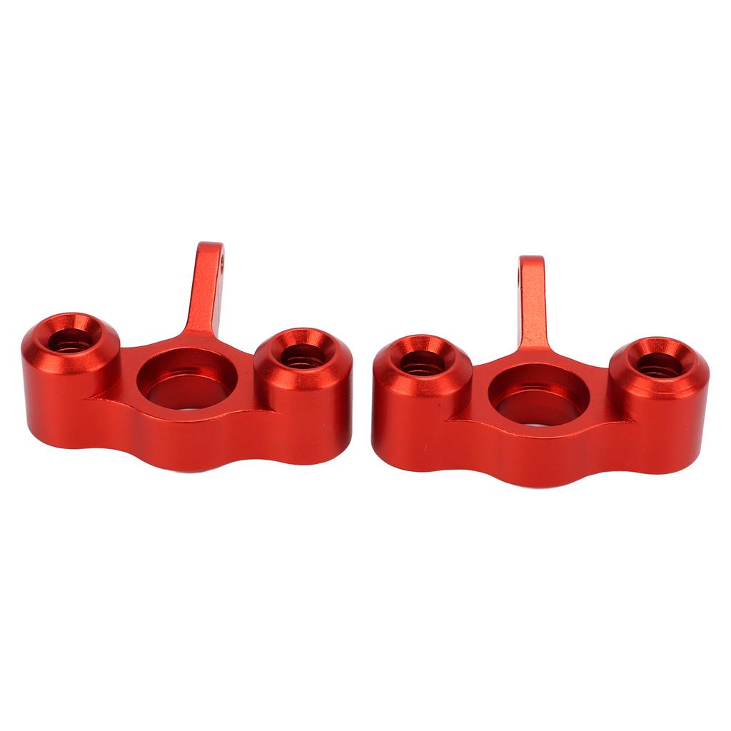 2Pcs RC Metal Steering Knuckles Replacement RC Aluminum Alloy Steering Hub Carrier for JLB 1Celsius10 Truck