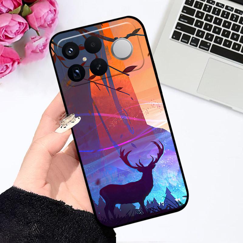 Pro Xiaomi POCO F8 Ultra F8Ultra Pouzdro Měkký Silikon TPU Ochranný Zadní Kryt Pro Xiaomi POCOF8 Ultra Kryt 25102PCBEG Brašny na Telefon