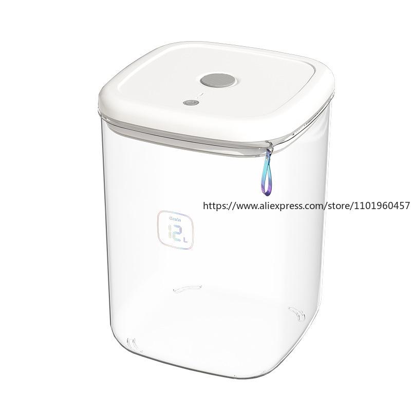 Electric Suction Vacuum Rice Storage Container Negative Pressure Grain Bucket with Insect-Proof Moisture-Proof Airtight