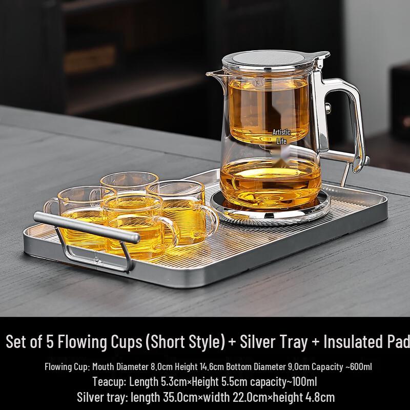 Handun Glass Easy-Serve Teapot Set
