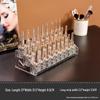 Multi-layer Transparent Cosmetic Organizer for Eyeshadow, Powder, Lipstick, Perfume, and Nail Polish