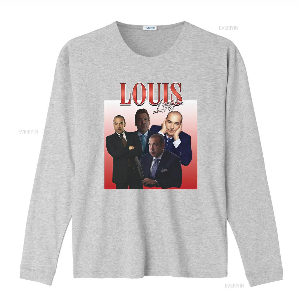 SUITS Louis Litt Homage T Shirt Stylish Design for Fans Vintage Washed Unisex Fashion Casual Streetwear Top For Everyday Wear