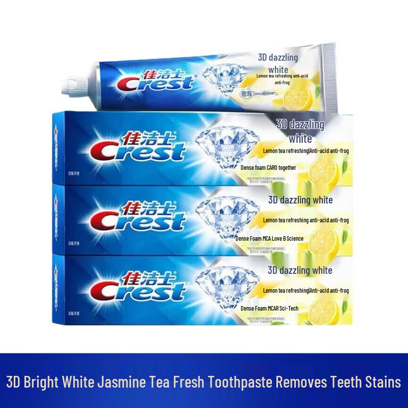 Crest 3D White Jasmine Tea Fresh Toothpaste