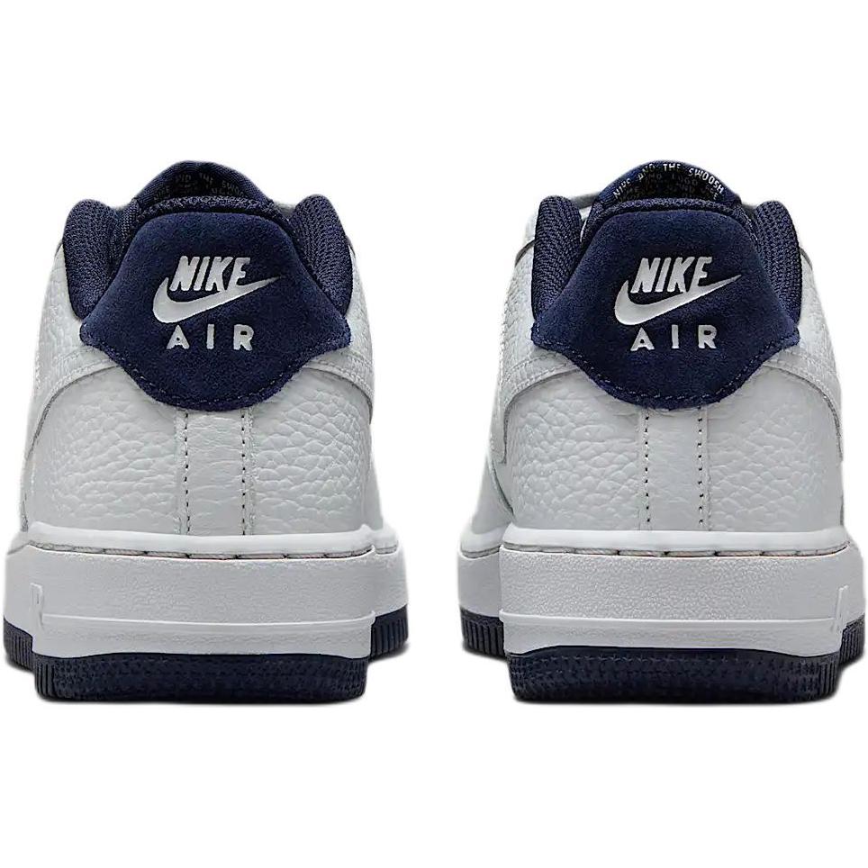 Nike Air Force 1 Low LV8 Weiß Obsidian Mini Swoosh (GS) Kinder Sneaker Photon-Dust HF0952-001