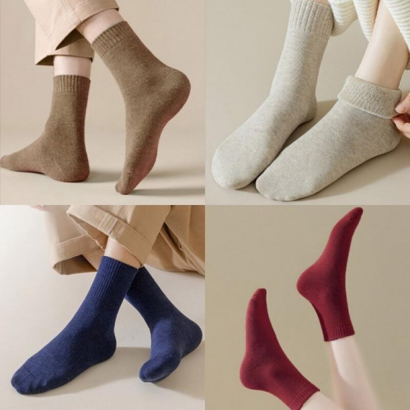 5 pairs of fleece socks 5 pairs of fleece socks [NF003]