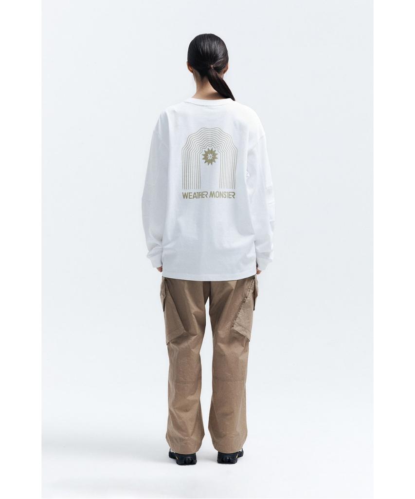 Koolongseupocheu Wm Unisex Long Sleeve Print T-Shirt 8Utbs26104Ivo