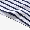 SainTjames Kids Long Sleeve T shirT Modern sTripe 2066 Neige Marine