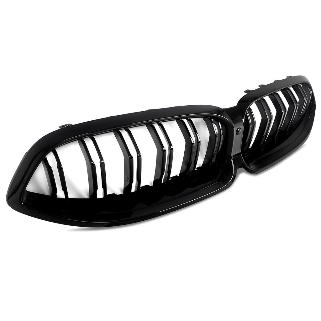 Magickit for BMW 8 Series G14 G15 G16 Front Kidney Bumper Centre Grill Mesh Grille 2023 2024 840i M850i M8 with Camera Hole RDMEV1