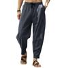 Men's Large Size Loose Casual Sweatpants Cotton Drawstring Hip Hop Trousers