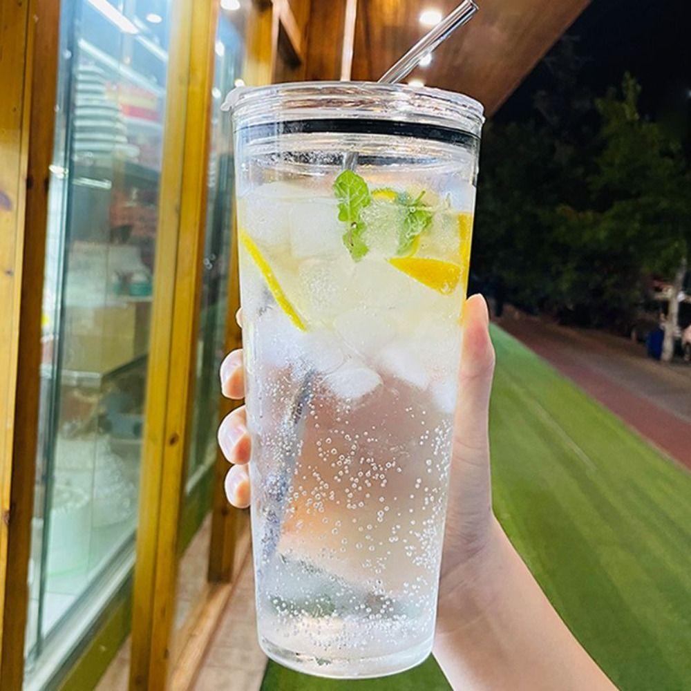 

1000ml Large Capacity Glass Cup High Borosilicate Glass Coffee Cup Gifts Hot Water Mug 2