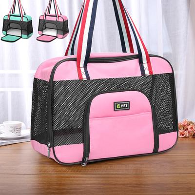 Tragbare Hundetragetasche, atmungsaktives Mesh, Reisetasche für Haustiere, Rucksack, Umhängetasche für kleine Hunde, Katzen, Chihuahua, Yorkie