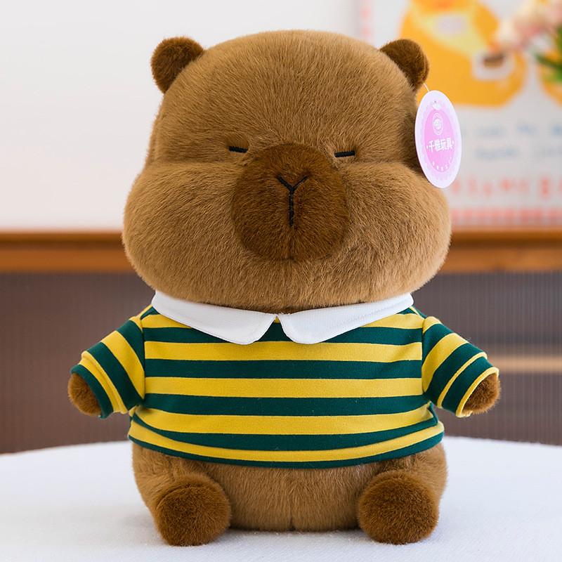 Plush Capybara Wedding Dolls Soft Stuffed Animal Gift For Couples Decor Home