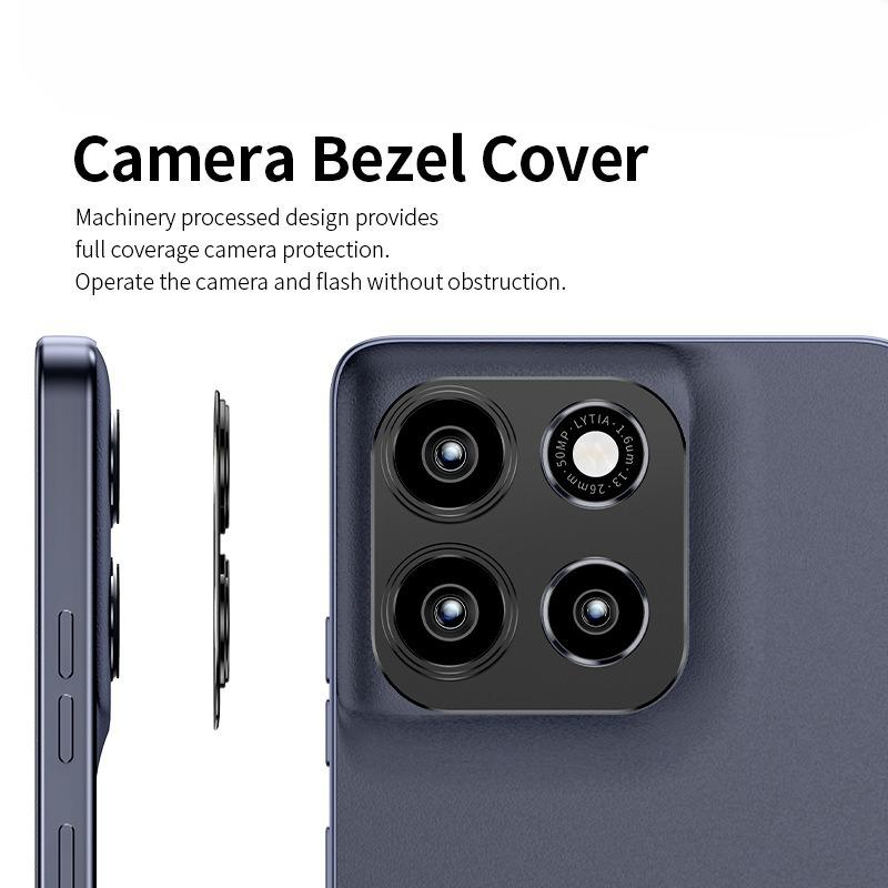 For Motorola G86 Power G100 Pro Rear Camera Lens Cover Case for Moto G86Power G100Pro Aluminum Alloy Metal Protector Ring Film