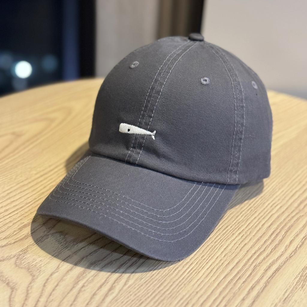 New embroidered soft-top baseball cap for men and women couples versatile face small sunshade cap curved brim dome tide