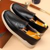 Fashion Fashion Cow Leather Driving Shoes for Men Spring Autumn Soft-soled Casual Men's Loafers Designer Light Slip-on Luxury Shoes Male