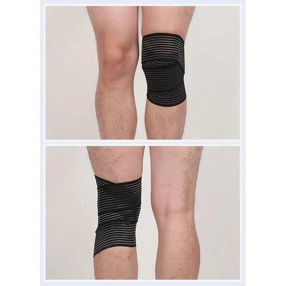 1Pcs High Elasticity Knee Brace Support Wrap Portable Bracer Wristband  for Outdoor Activity