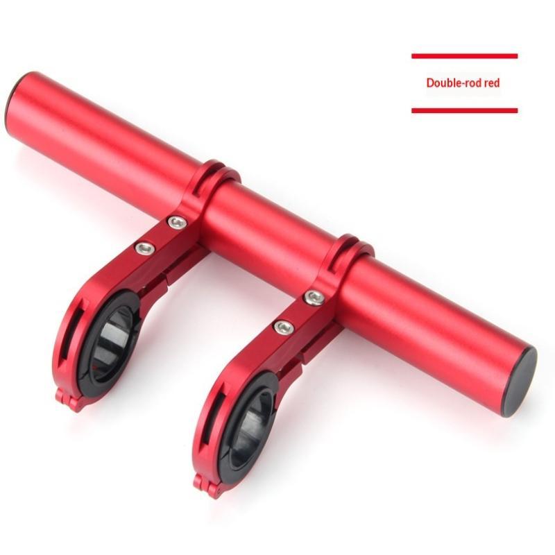 20/30Cm Bicycle Handlebar Extended Bracket Aluminum Bike Front Light Expansion Bracket Road Cycling Extender Rack Parts 20cm красный