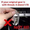 5 Speed T Type Gear Shift Knob For Suzuki Swift SX4 ALTO S-Cross Shifter Stick Lever Pen Handle Replacement Parts Manual Adapter