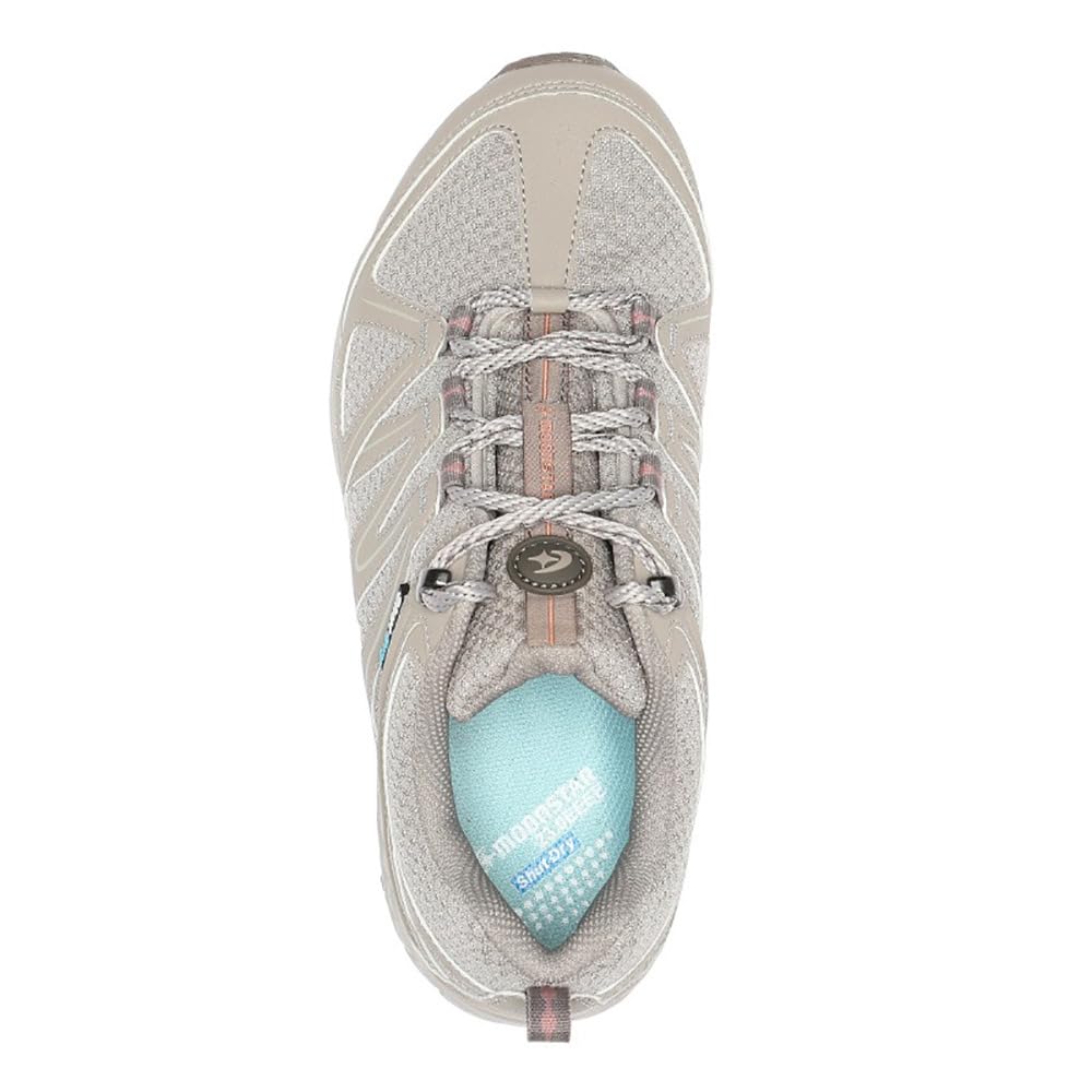 Walking Shock SPLT Cm [Moonstar] Sneakers, Weatherproof, Waterproof, Shoes, Absorption, 4E, 22~25cm, Women's SDL01, Taupe, 24.0