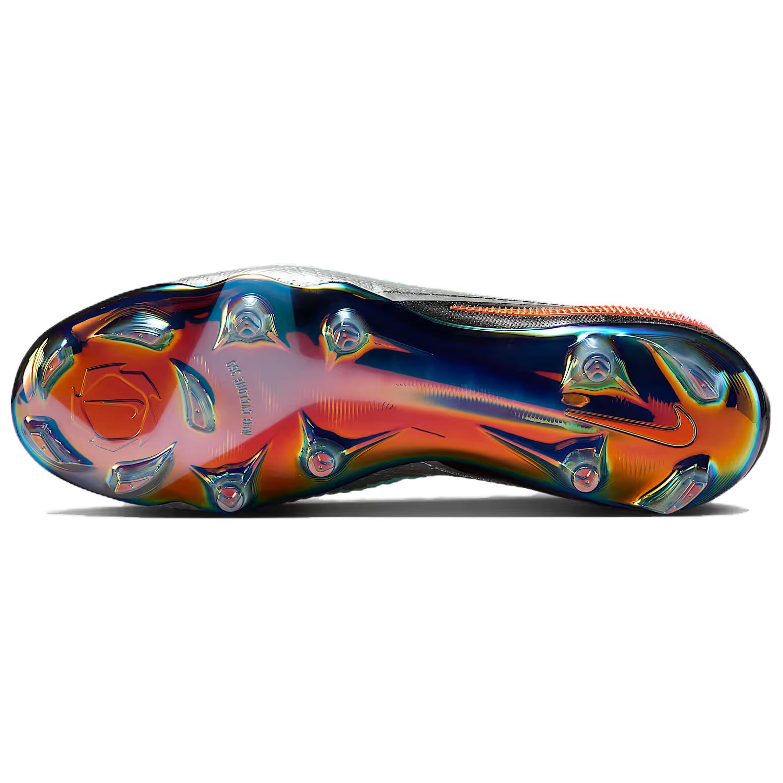 Nike Кроссовки Phantom 6 Low Elite FG Хром Черный Унисекс