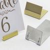Pack Of 12 Place Card Stands Desktop Picture Holders Cellphone Display Rack Metal Restaurant Table Menu Holders
