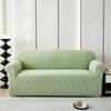 1/2/3/4Seater Jacquard Sofa Cover, All-Season Comfort Stretch Slipcover Dustproof Anti-Slip, for Sofa Full Protection with Arms