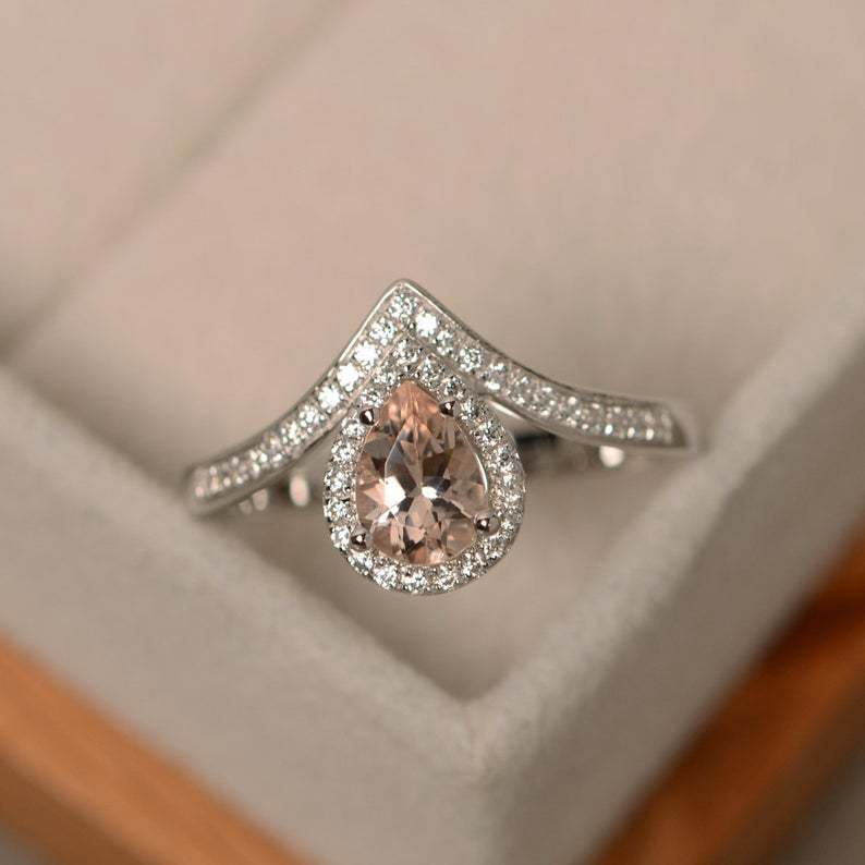 Hot Sale925Silver heart-shaped zircon ring Popular European and American Women's Fashion Wedding Rings
