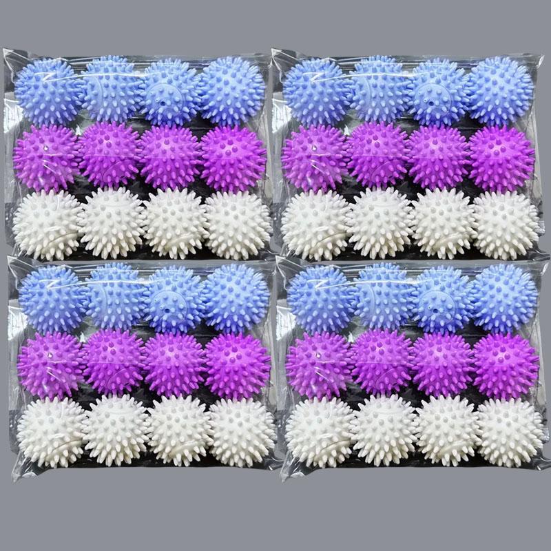 Reusable Laundry Ball Set of 8 Removes Lint Softens Clothes Prevents Tangling Reduces Wrinkles Large Washing Machine Dryer Balls