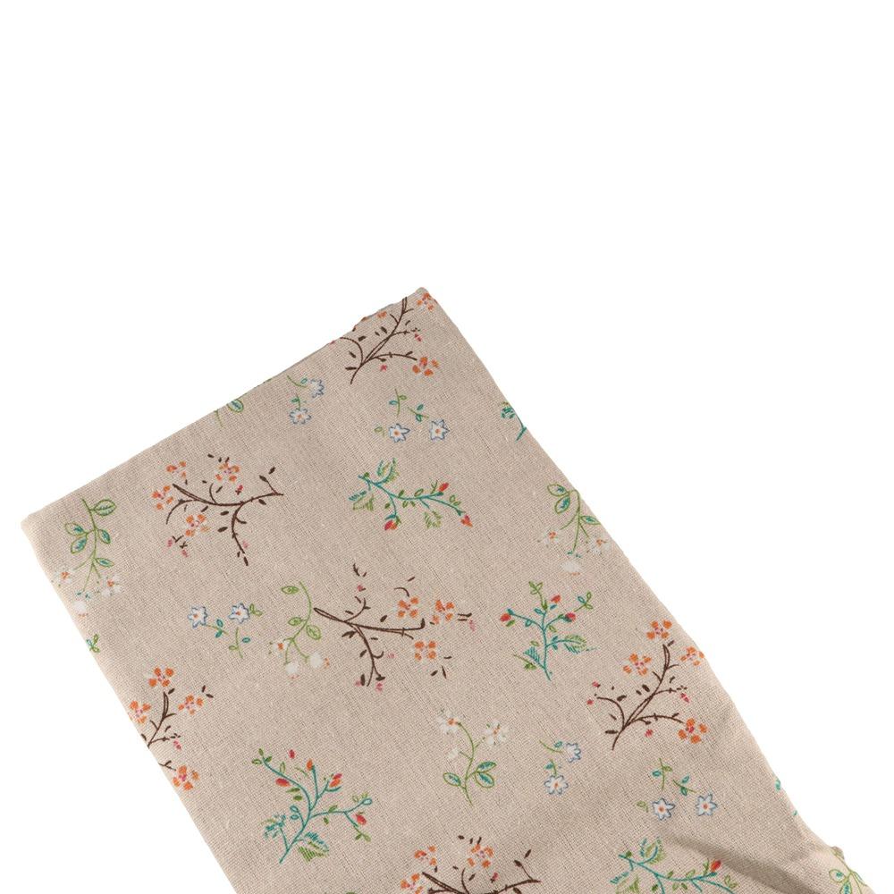 Semi-Blackout Cotton Curtain Elegant Vintage Curtain Tassels Printed Curtain  Living Room