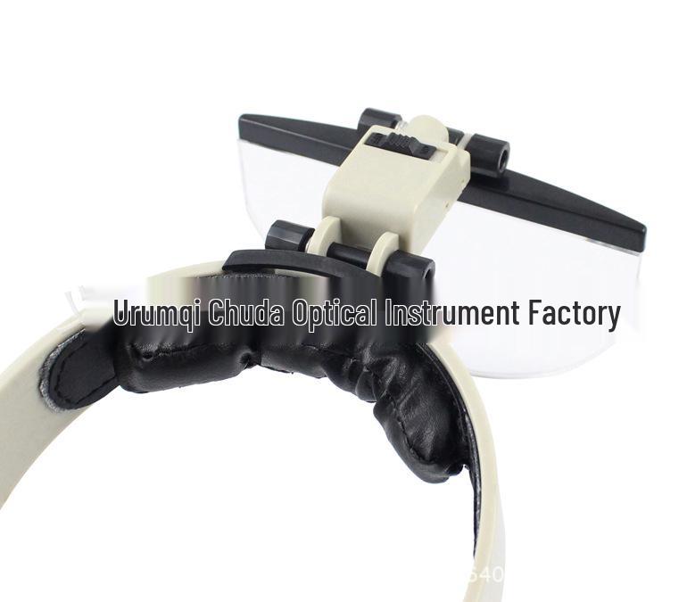 Chuda Head-Mounted LED Magnifier for Reading and Embroidery