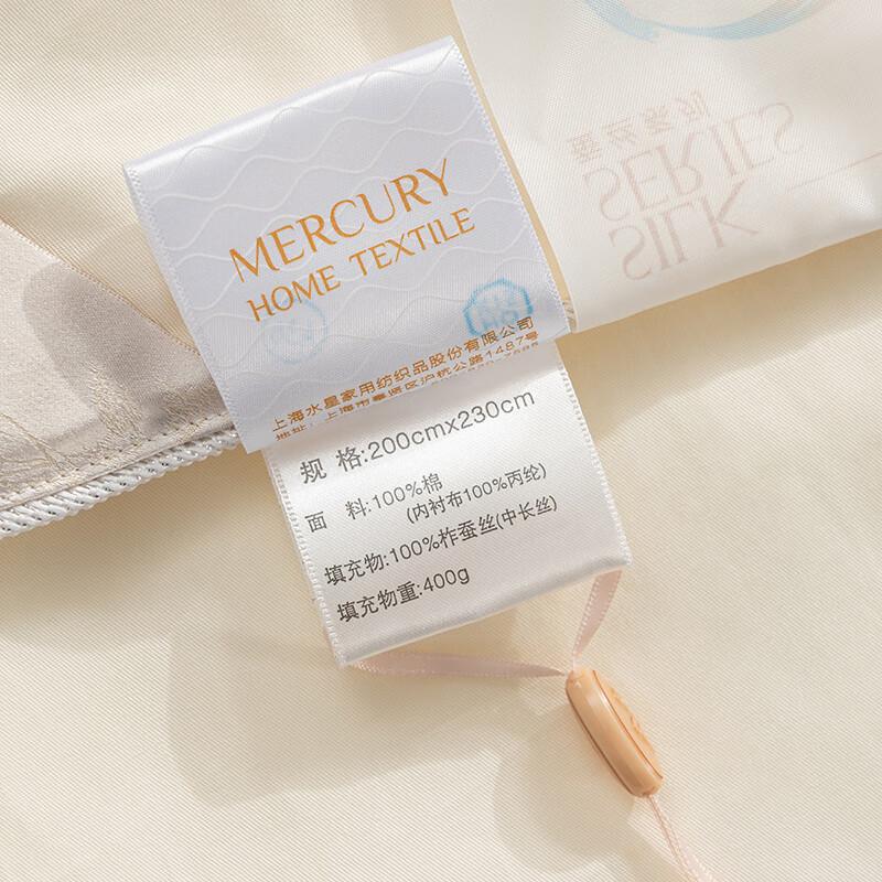 MERCURY DH Kail Tussah Silk Quilt